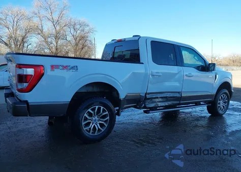 2022 Ford F-150 Lariat from USA, damaged, VIN 1FTFW1E88NFB58796